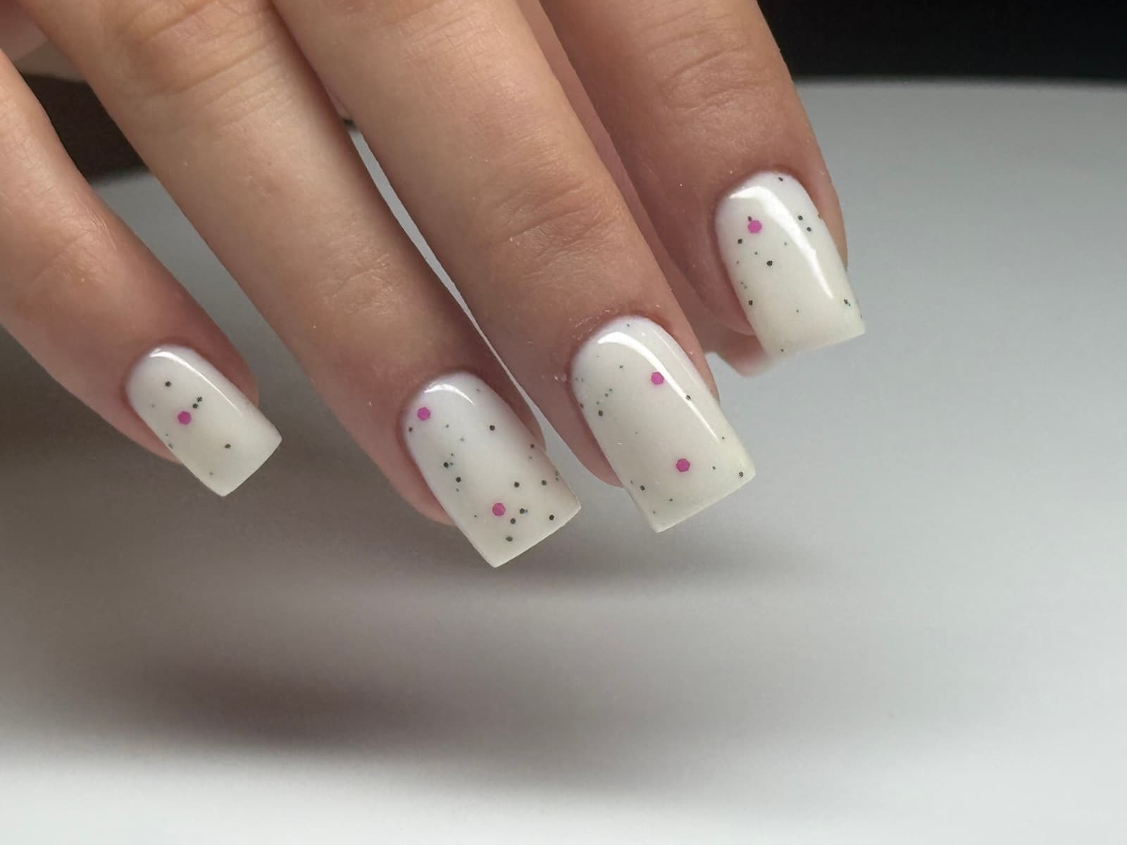 Luxury salon nail finish